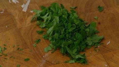 гречка с чили и шпинатом