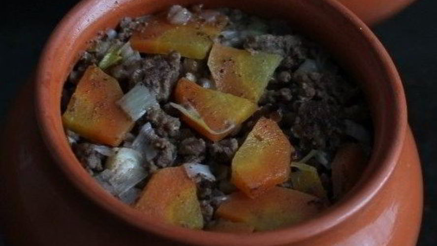 Рецепт гречка с фаршем в горшочках