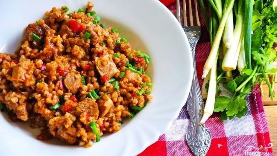 Рецепт гречка с индейкой