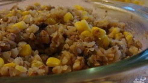 гречка с кукурузой