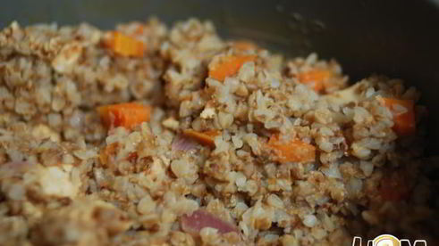 гречка с курицей и овощами в мультиварке