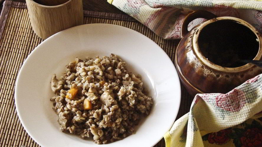 Рецепт гречка с курицей в горшочке