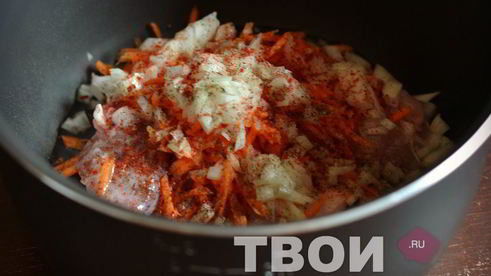 гречка с курицей в мультиварке