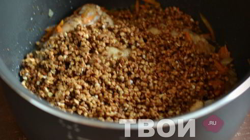 гречка с курицей в мультиварке