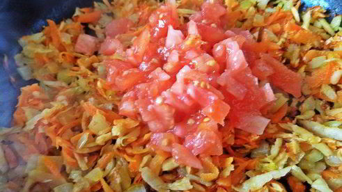 гречка с мясом и корнеплодами