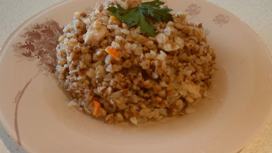 Рецепт гречка с мясом
