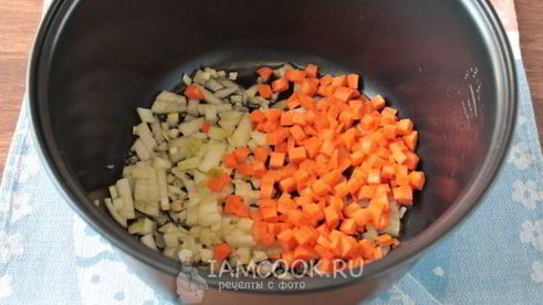 гречка с овощами в мультиварке