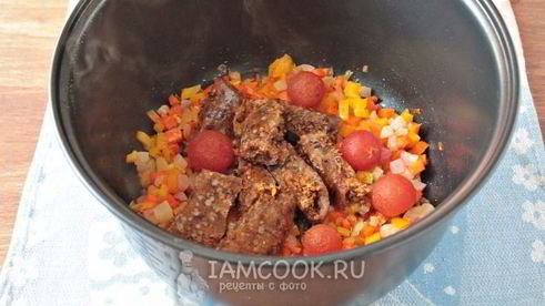 гречка с овощами в мультиварке