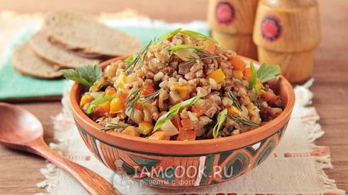 гречка с овощами в мультиварке