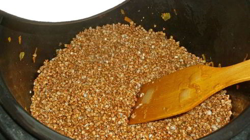 гречка с печенью в мультиварке