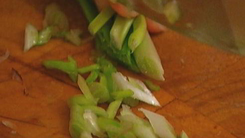 гречка с семгой и маринованным луком