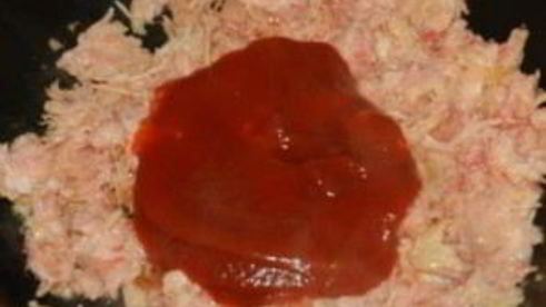 гречка с тушенкой и луком