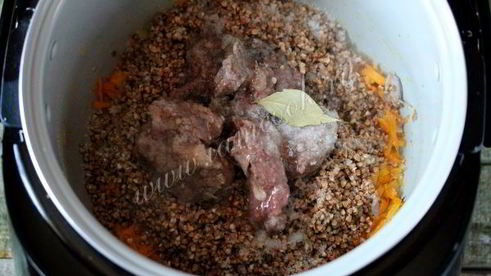 гречка с тушенкой в мультиварке