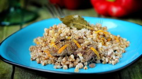 гречка с тушенкой в мультиварке