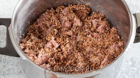 гречка с тушенкой в скороварке