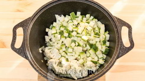 гречка с жареными овощами