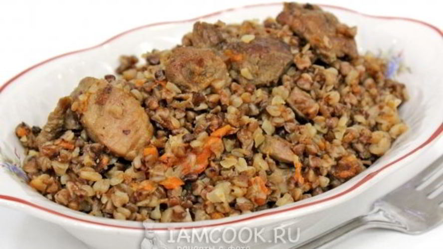 Рецепт гречка со свининой в мультиварке
