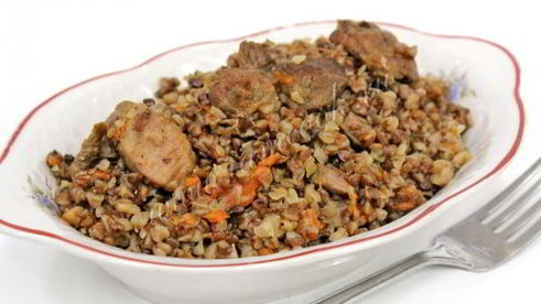 гречка со свининой в мультиварке