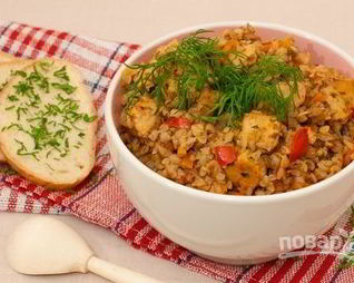 Гречка в духовке