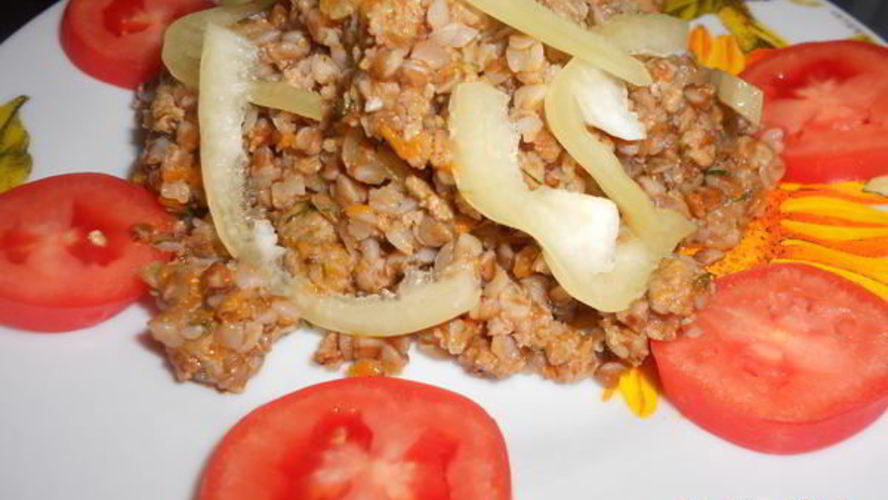 Рецепт гречневая каша с фаршем