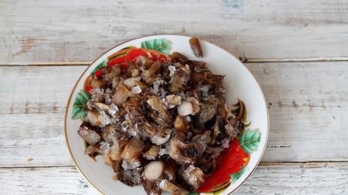 гречневая каша с грибами