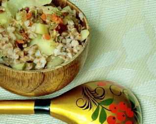 Гречневая каша с картофелем