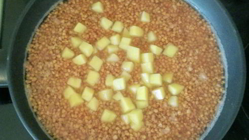 гречневая каша с картофелем