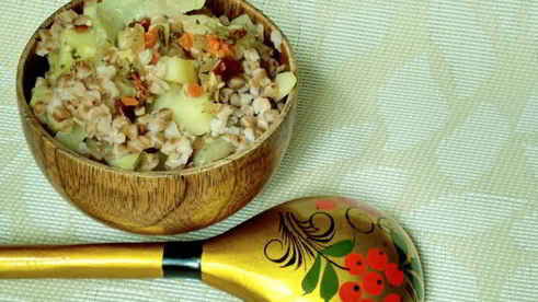 гречневая каша с картофелем
