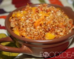 Гречневая каша с овощами