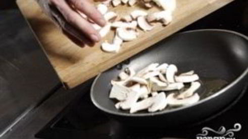 гречневая каша с шампиньонами