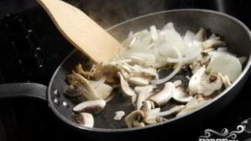 гречневая каша с шампиньонами