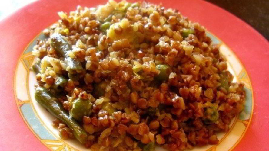 Рецепт гречневая каша с сыром и овощами