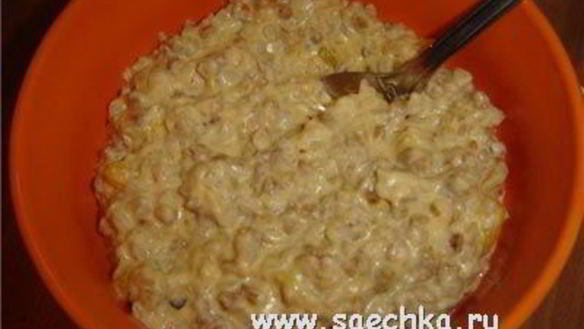 Рецепт Гречневая каша с тыквой