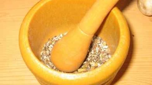 каша гречневая с белыми грибами