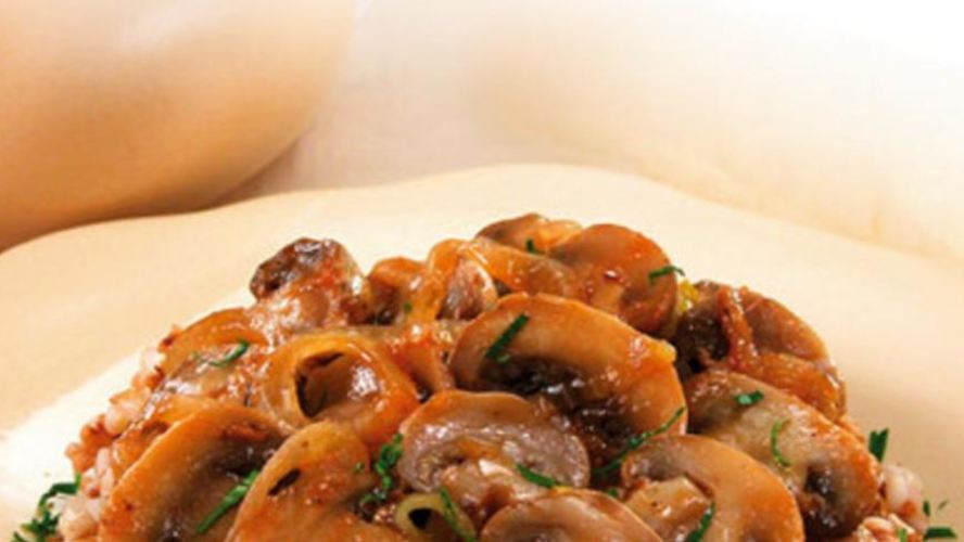 Рецепт каша гречневая, запеченная с грибами