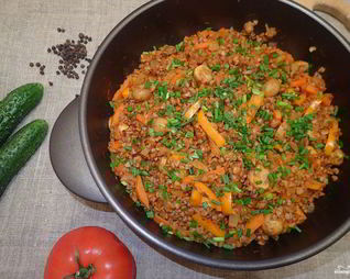 Жареная гречка