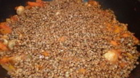 жареная гречка