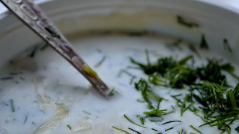 грибная каша в кабачке