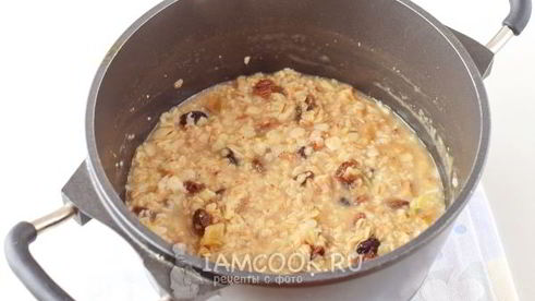 каша геркулесовая на воде