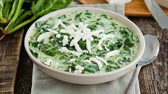 Рецепт Каша из шпината в мультиварке