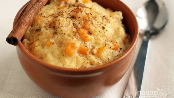 Рецепт Каша из тыквы с пшеном