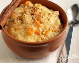 Каша из тыквы с пшеном