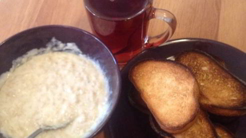 каша овсяная заутренняя нежная