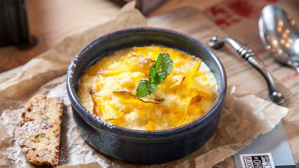 Рецепт Каша пшенная с тыквой и курагой