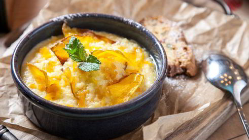 каша пшенная с тыквой и курагой