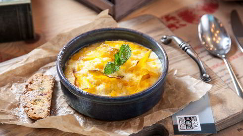 каша пшенная с тыквой и курагой