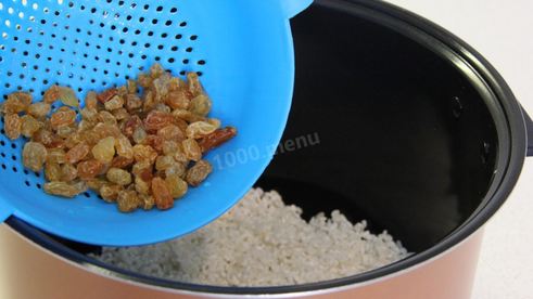 каша рисовая молочная в мультиварке