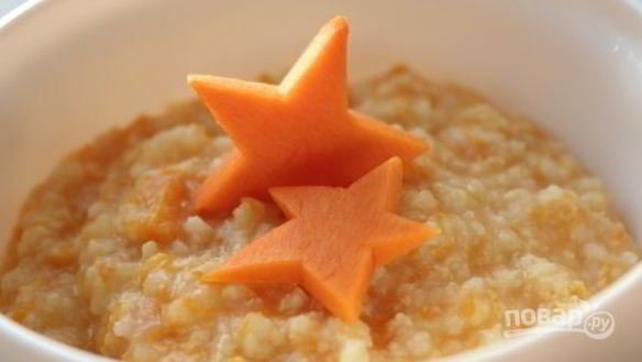 Рецепт Каша с тыквой и пшеном