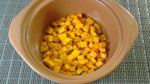 кукурузная каша с тыквой