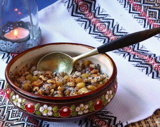 Кутья с халвой